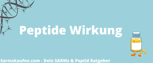 Titelgrafik zur Wirkung von Peptiden im Bodybuilding.